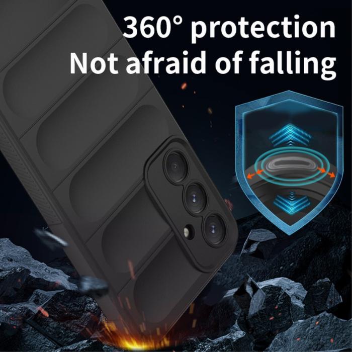 Bild 4, Samsung Galaxy A55 5G Skal Magic Shield Svart