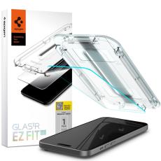 Spigen iPhone 16/15 GLAS.tR "Ez Fit" Skärmskydd