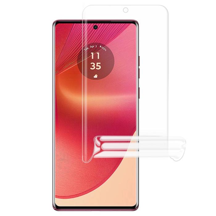 Bild 1, Motorola Edge 50 Fusion 5G/Ultra 50 5G Skärmskydd PET Transparent