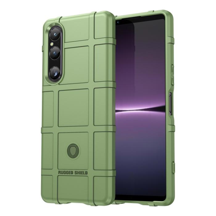 Bild 1, Sony Xperia 1 V Skal TPU Robust Grön