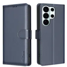 BINFEN Samsung Galaxy S26 Ultra Fodral RFID L&auml;der Bl&aring;