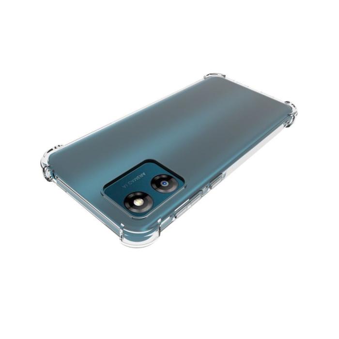 Bild 4, Motorola Moto E13 Skal Shockproof TPU Transparent