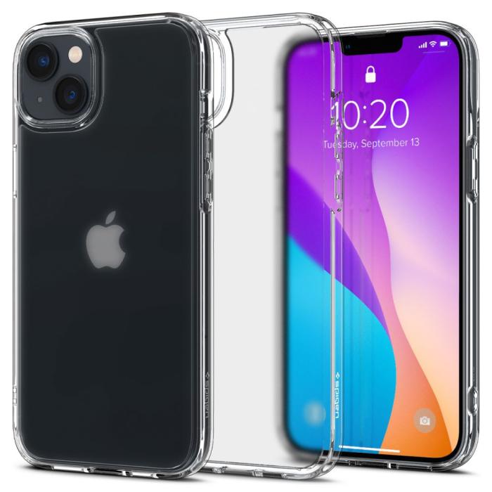 Bild 1, Spigen iPhone 14 Skal Ultra Hybrid Frostad Transparent