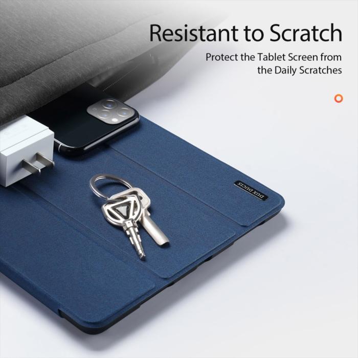 Bild 5, DUX DUCIS Galaxy Tab S9 Ultra DOMO Fodral Tri-Fold Blå