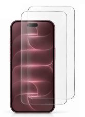 2-Pack iPhone 18 Pro Max Sk&auml;rmskydd i H&auml;rdat glas