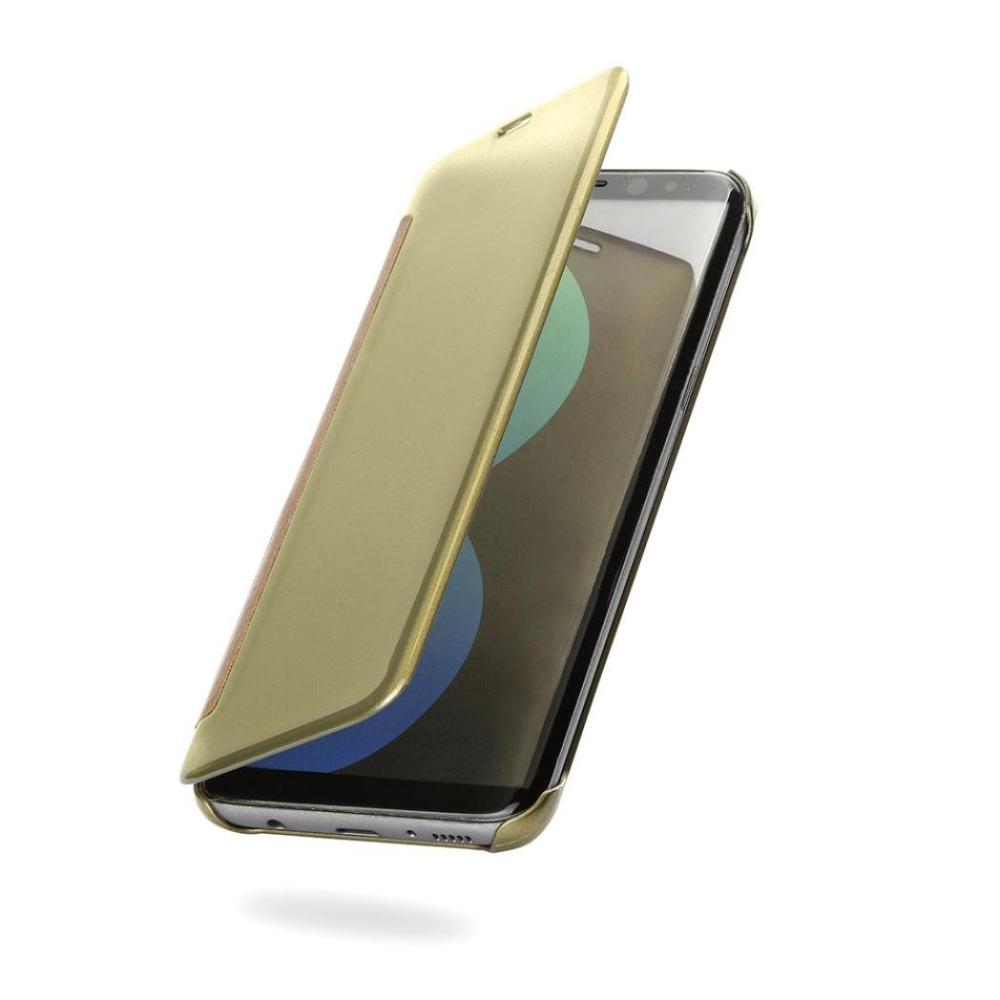 Samsung S8 Plus - Flipfodral Clear View - Guld