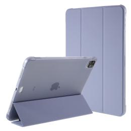 iPad Pro 11 (2018/2020/2021) - Tri-Fold Läder Fodral Pennhållare - Lila