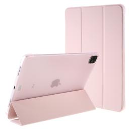 iPad Pro 11 (2018/2020/2021) - Tri-Fold Läder Fodral Pennhållare - Ljus Rosa