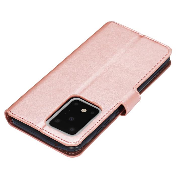 Bild 3, Samsung Galaxy S20 Ultra Plånboksfodral - Roséguld