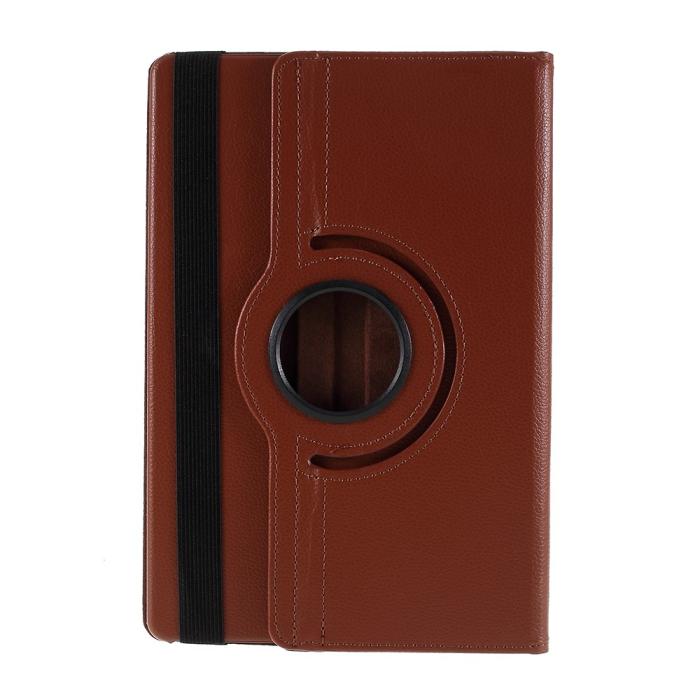 Bild 3, Samsung Galaxy Tab S7 / Tab S8 - 360° Rotation Fodral - Brun