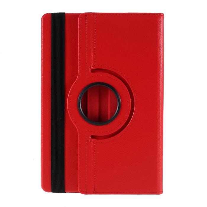 Bild 4, Samsung Galaxy Tab S7 / Tab S8 - 360° Rotation Fodral - Röd