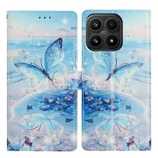 Xiaomi 17 Fodral L&auml;der Hav/Fj&auml;ril Bl&aring;