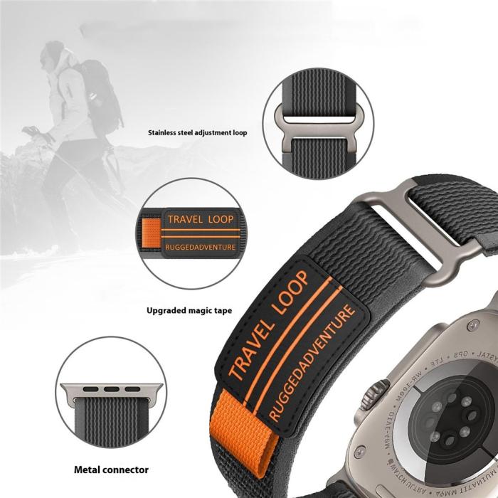 Bild 3, Whoop 5.0 / MG / 4.0 Klockarmband Trail Loop Orange