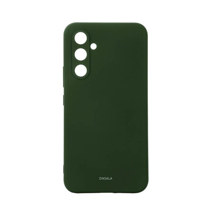 Bild 1, ONSALA Galaxy A54 5G Mobilskal Silikon Dark Green