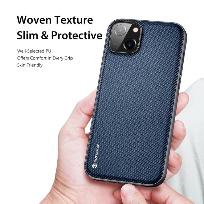 Bild 4, DUX DUCIS iPhone 14 Plus Skal FINO Nylon Blå