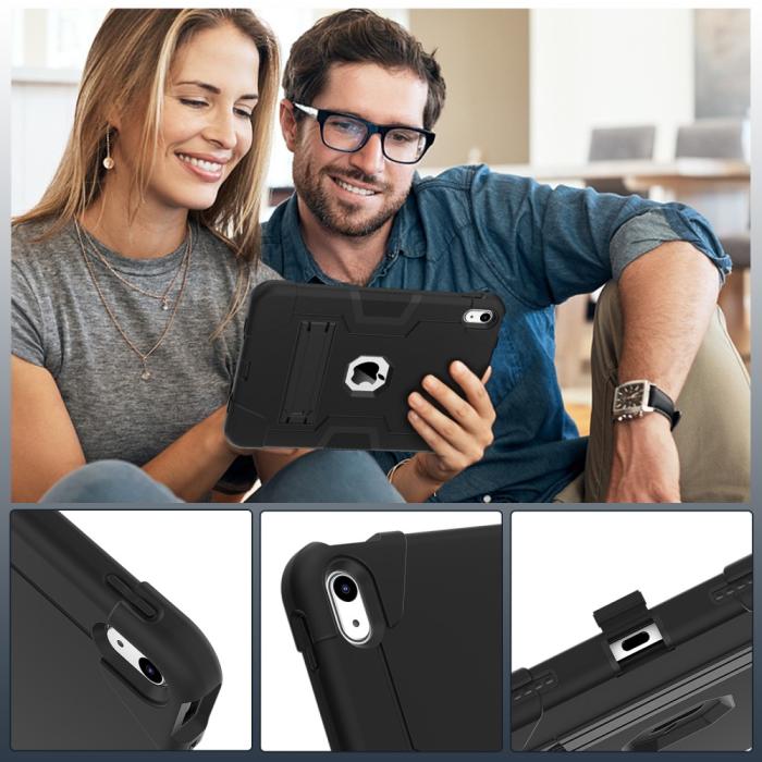 Bild 4, iPad 11 2025 / 10.9 2022 Shockproof Hybrid Skal Med Kickstand