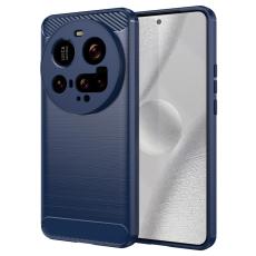 Xiaomi 15 Ultra Skal Borstad St&aring;l Textur Bl&aring;