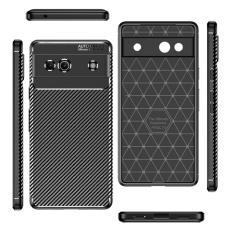 Google Pixel 7A Skal Kolfiber Textur Svart