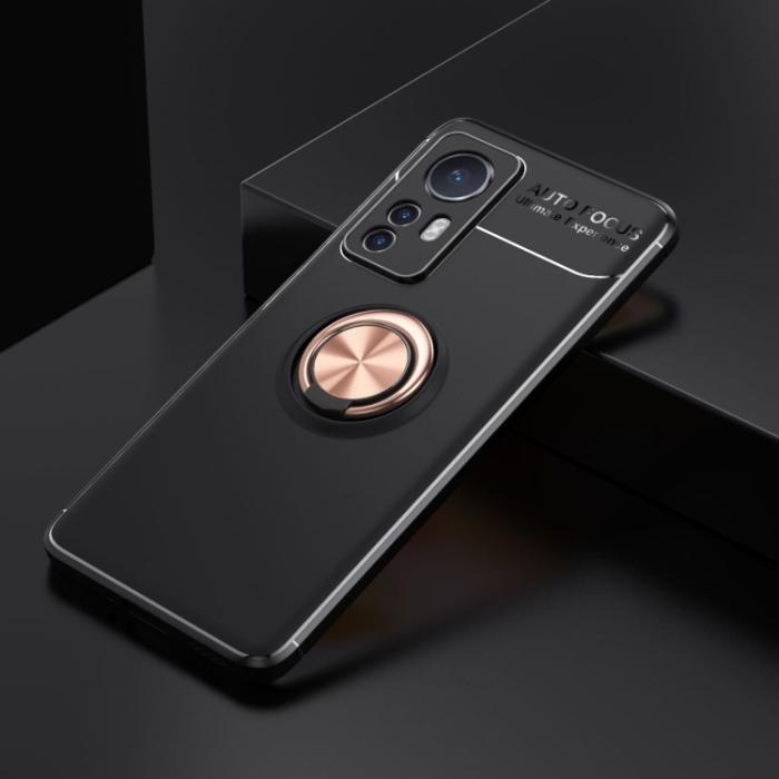 Bild 2, Xiaomi 12 Skal Ring Svart/Roséguld