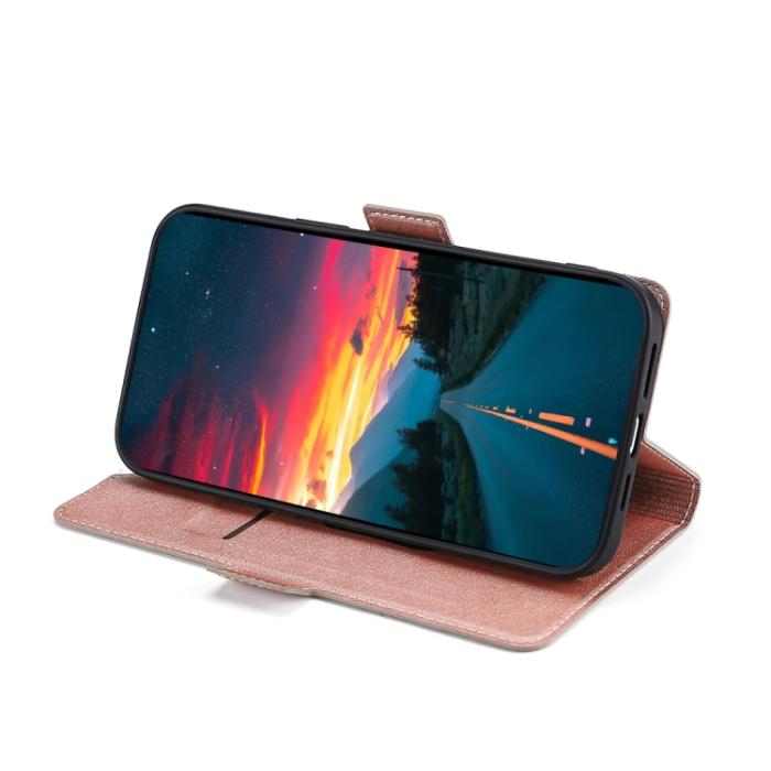 Bild 3, Sony Xperia 1 IV Fodral Slim Läder Roséguld