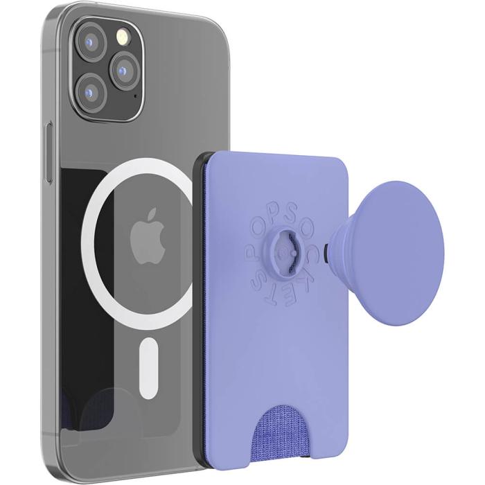Bild 4, PopSockets PopWallet+ för Magsafe med Grip Deep Periwinkle Lila