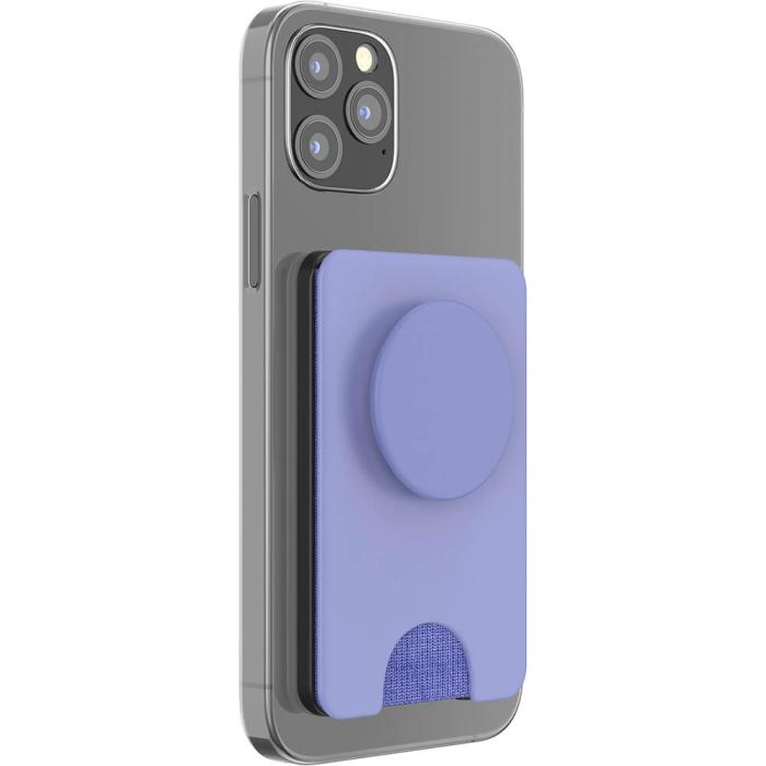 Bild 6, PopSockets PopWallet+ för Magsafe med Grip Deep Periwinkle Lila