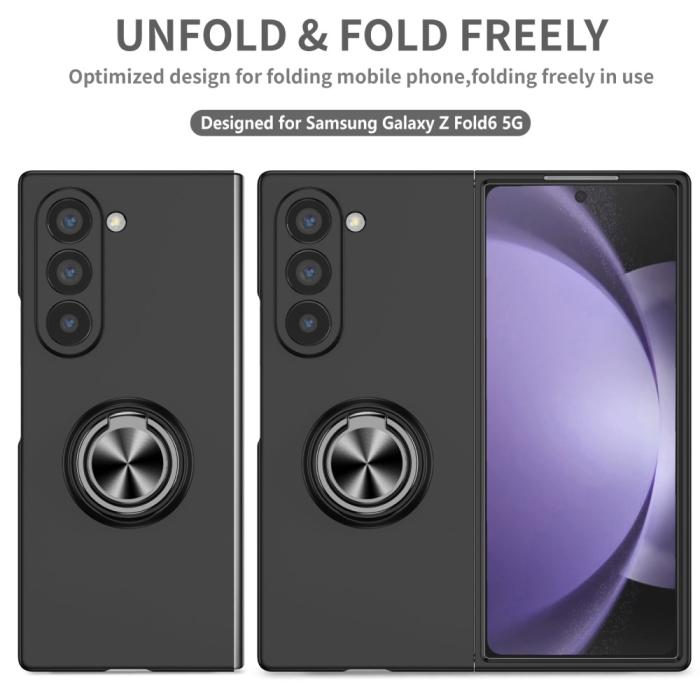 Bild 6, Galaxy Z Fold 6 Ringskal Kickstand Svart