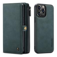 CASEME iPhone 13 Pro Max Fodral/Skal Magnet 2in1 Multifunktionell Grön
