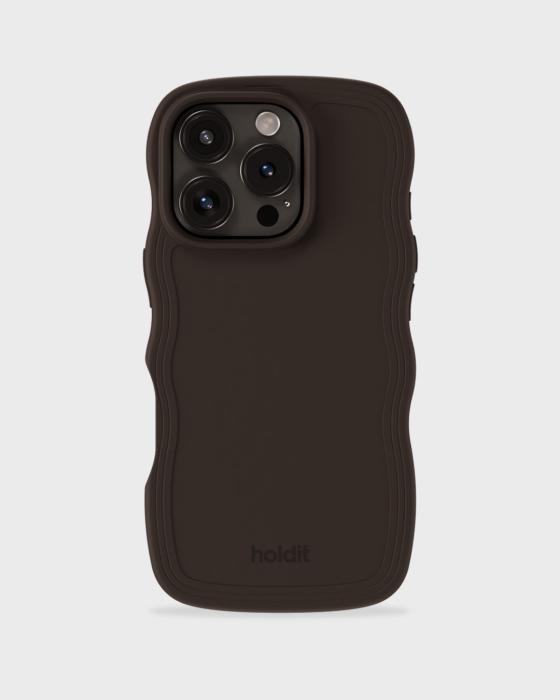 Bild 1, holdit iPhone 16 Pro Skal Wavy Chocolate