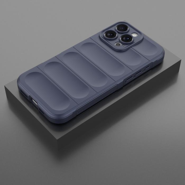 Bild 4, iPhone 16 Pro Skal Magic Shield Mörk Blå