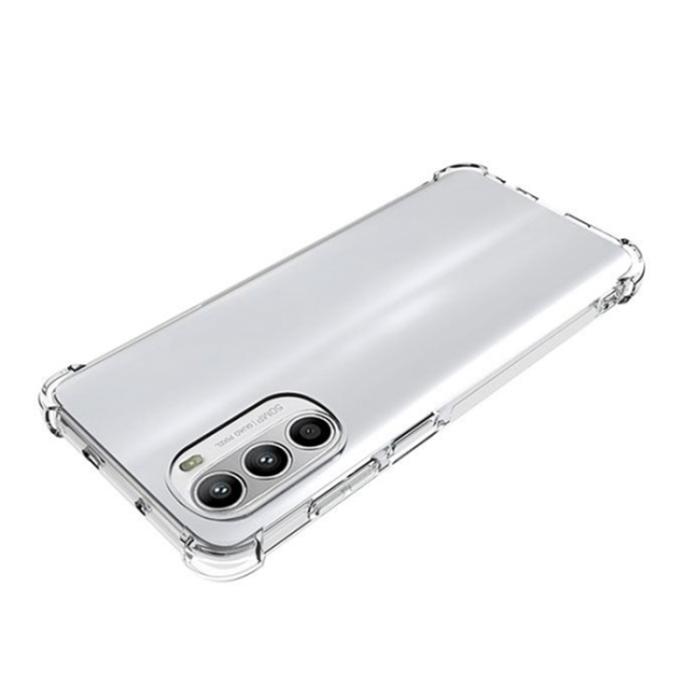 Bild 3, Motorola Moto G52/G82 Skal Shockproof TPU Transparent