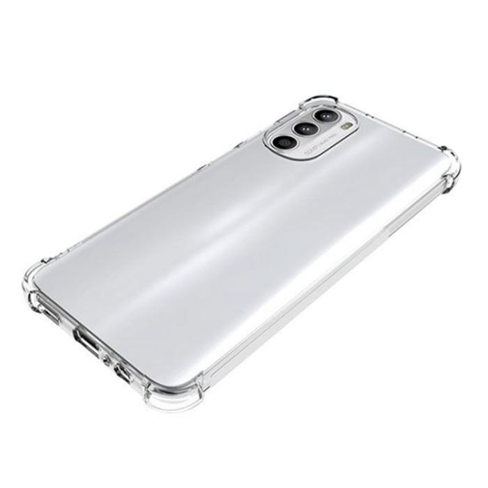 Bild 4, Motorola Moto G52/G82 Skal Shockproof TPU Transparent