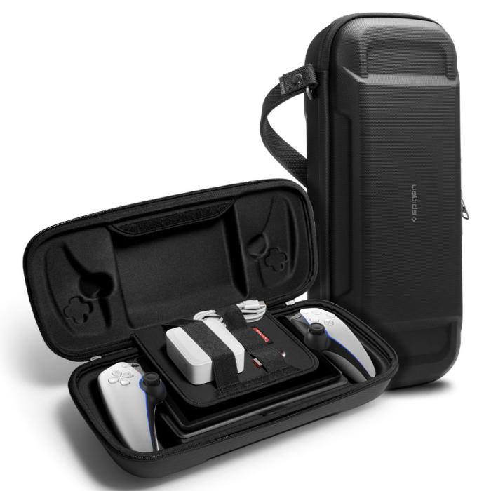 Bild 1, Spigen PlayStation Portal Fodral Rugged Armor 'Pro' Svart