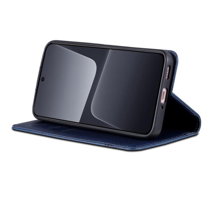 Bild 5, AZNS Xiaomi 13 5G Fodral Flip Läder Blå
