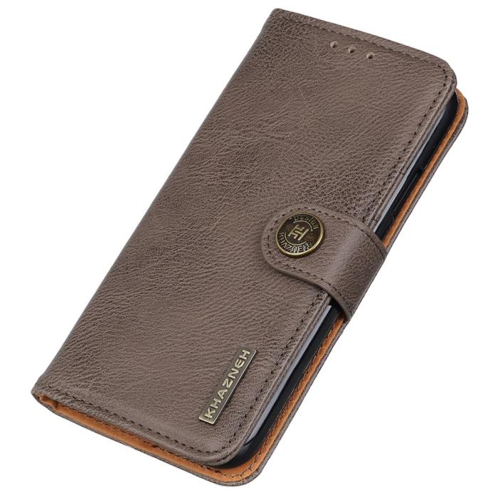 Bild 6, KHAZNEH Samsung Galaxy S24 FE Fodral Läder Khaki