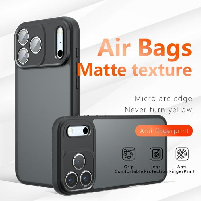 Bild 3, iPhone 17 Pro Max Skal Hybrid Svart