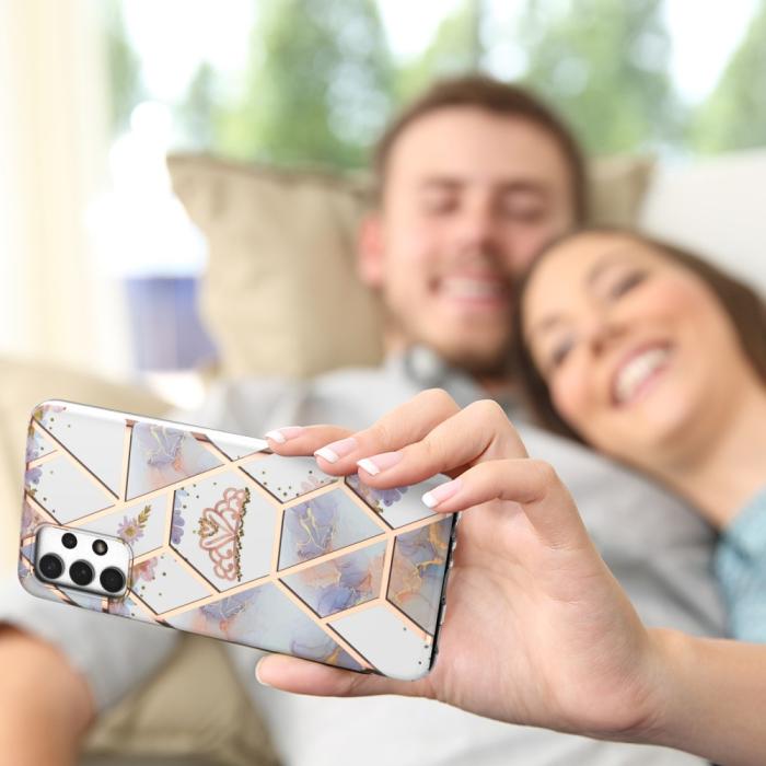 Bild 5, Samsung Galaxy A23 5G Skal Marmor Crown