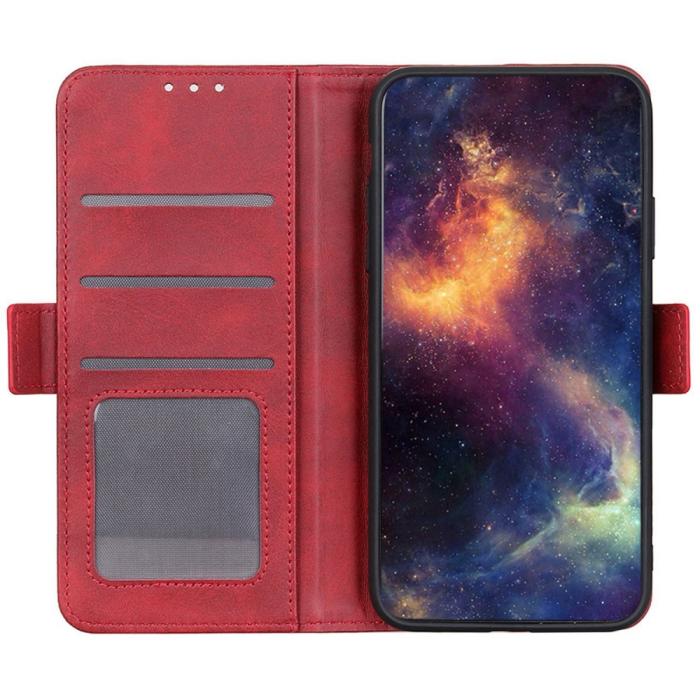 Bild 2, Samsung Galaxy S23 Ultra Fodral Magnetisk Stängning Röd