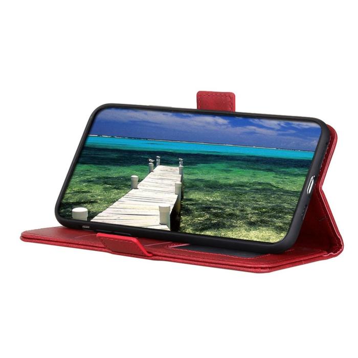 Bild 3, Samsung Galaxy S23 Ultra Fodral Magnetisk Stängning Röd