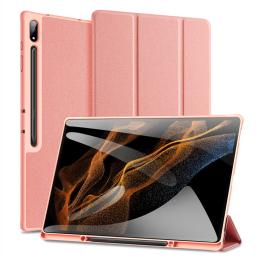 DUX DUCIS Galaxy Tab S9 Ultra DOMO Fodral Tri-Fold Rosa