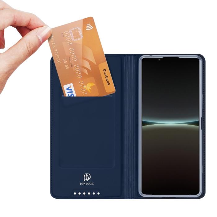 Bild 2, DUX DUCIS Sony Xperia 5 IV Fodral Skin Pro Blå