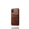 iPhone 12 Pro Max - KSQ Skal Med Kortfack - Brun