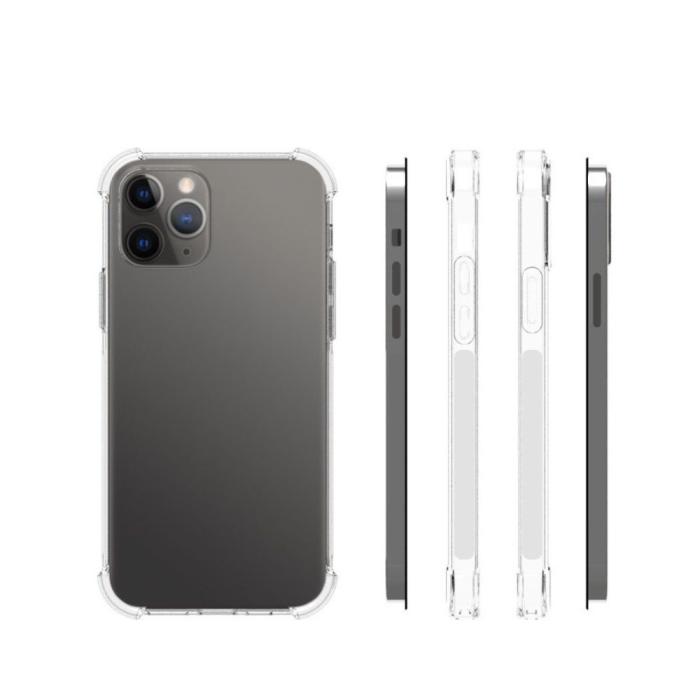 Bild 5, iPhone 12 Pro Max - Shockproof Transparent TPU Skal
