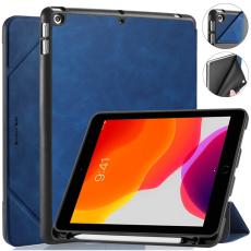 DG.MING iPad 10.2 2019/2020/2021 Fodral See Med Pennhållare Blå