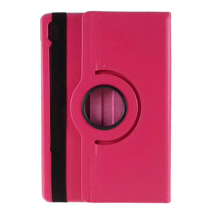 Bild 4, Samsung Galaxy Tab S7 / Tab S8 - 360° Rotation Fodral - Rosa