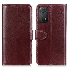 Xiaomi Redmi Note 11 Pro 5G Fodral Crazy Horse Brun