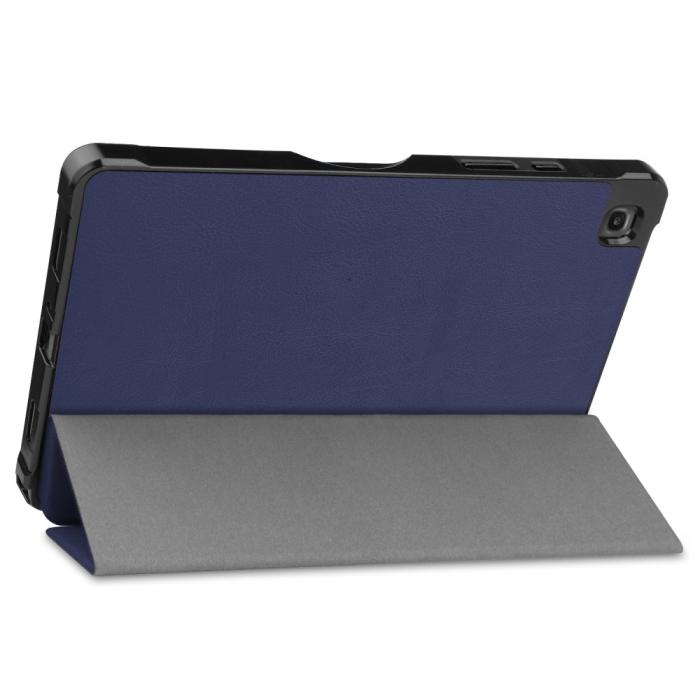 Bild 4, Samsung Galaxy Tab A7 10.4 Fodral Shockproof Tri-Fold Mörk Blå