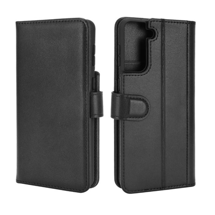 Bild 2, Samsung Galaxy S21 Plus - Premium Split Läder Fodr