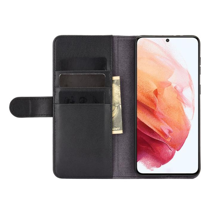 Bild 4, Samsung Galaxy S21 Plus - Premium Split Läder Fodr