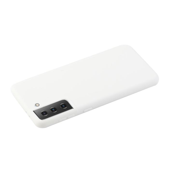 Bild 3, Samsung Galaxy S21 Plus - Matt TPU Skal - Vit